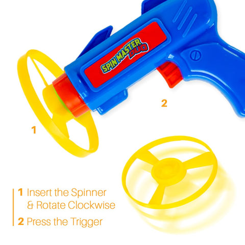 Spin Master Duo | Combo Of Flying Wheels & Spinning Top - EKT3835
