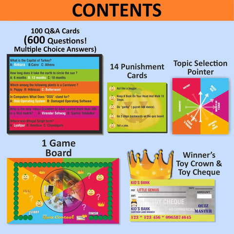 Brainy Quiz Contest Game - EKT3848