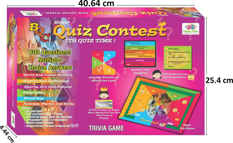 Brainy Quiz Contest Game - EKT3848