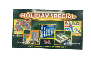 5 In 1 Special Board Games  - EKT3857