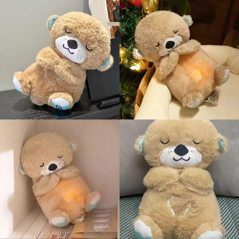 Heartbeat Hug Bear With Sounds And Lights - EKT3869