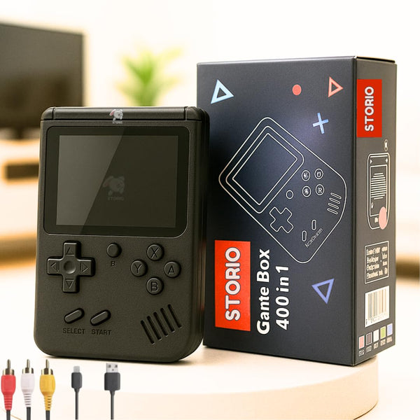 Storio Rechargeable Pocket Video Game For Kids 400 In 1 - EKT3874