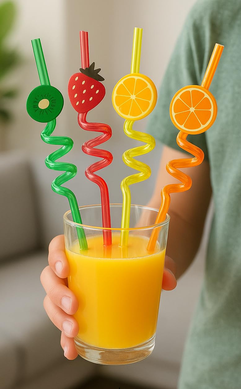 Modeling Straw Modeling Straw For Kids Reusable Pack Of 4 - EKT3877 – Extrokids