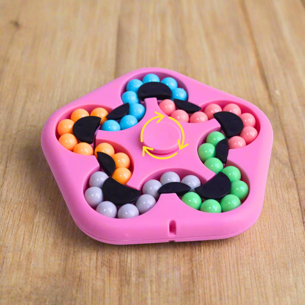Spinner Cube Rotating Fidget Toy 1 Random Colour - EKT3880