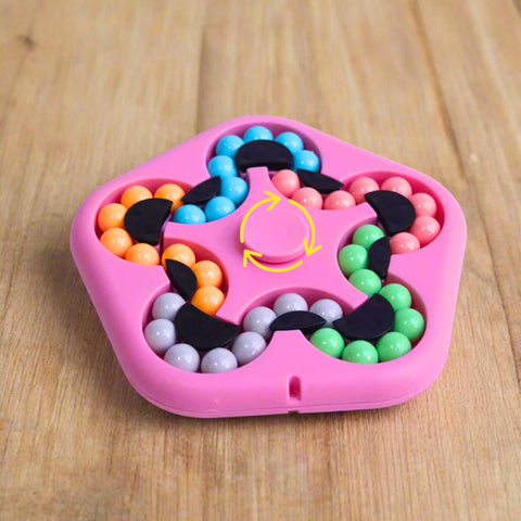 Rotating Colour Fidget Spinner Cube Rotating Fidget Toy 1 Random Colour - EKT3880 – Extrokids