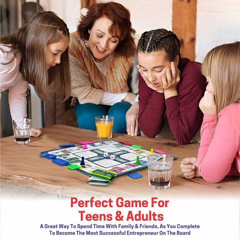 Business Game Board 5 In 1 Both Kids And Family - EKT3891