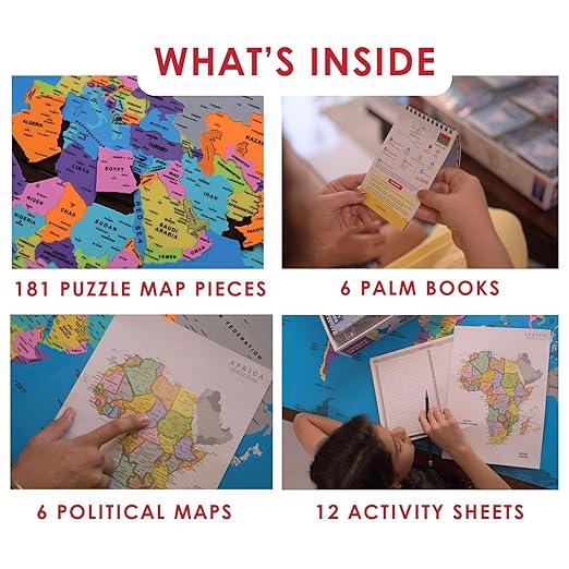 Discover World 181 Puzzle Pieces - EKT3893