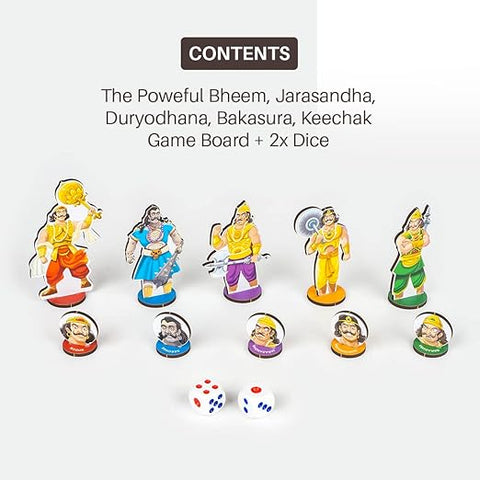 The Powerful Bheem Strategy Family Board Game - EKT3898
