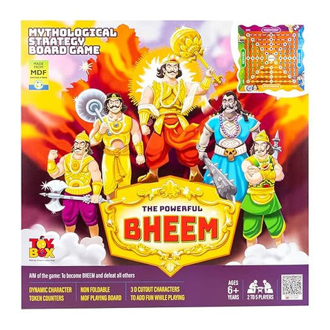 The Powerful Bheem Strategy Family Board Game - EKT3898