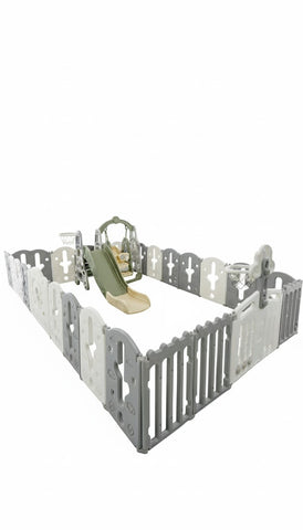 Slide and Swing with Playpen Foldable & Sturdy Set for kids