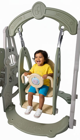 Slide and Swing with Playpen Foldable & Sturdy Set for kids