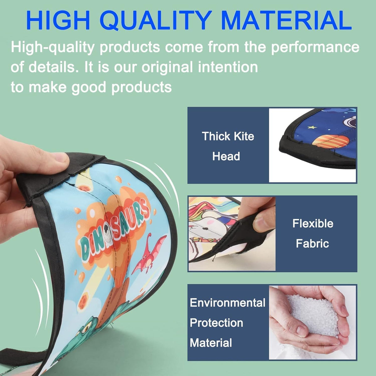 2 in 1  Kite Launcher Toy for Kids 1 Kite & 1 Gun (Random Color Will Be Shipped)
