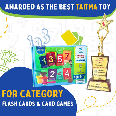 Dough Art Kit Numbers For Kids - EKT3917