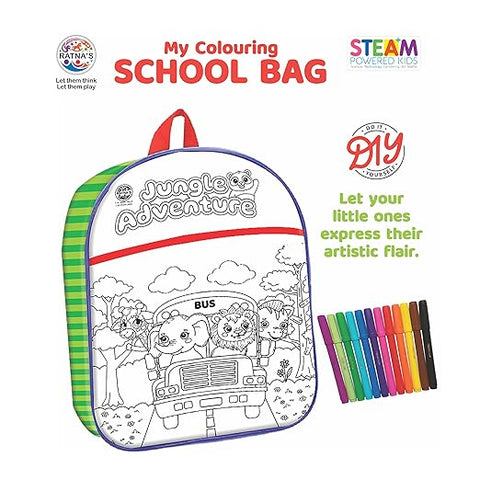 My Colouring School Bag - EKT3927