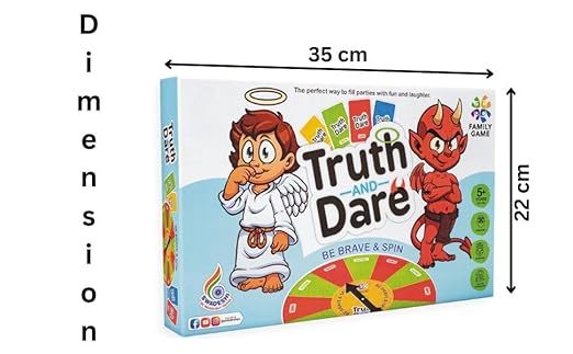 Truth And Dare Party Board Game - EKT3929