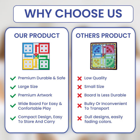 Magnetic Ludo With Snake And Ladders - EKT3941