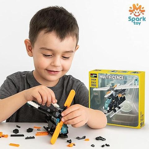33 In 1 Magic Building Blocks 256+ Pieces - EKT3943