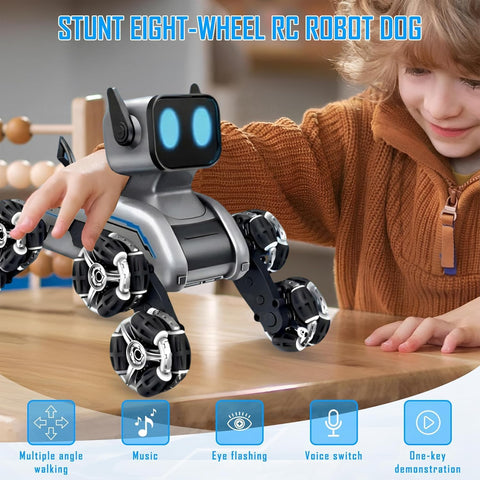 Robot Dog 8 Wheel Rc Car - EKT3946