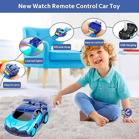 Mini Remote Control Watch Car - EKT3948