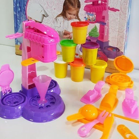 Kitchen Set For Kids Icecream Maker - EKT3954