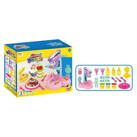 Kitchen Set For Kids Icecream Maker - EKT3954