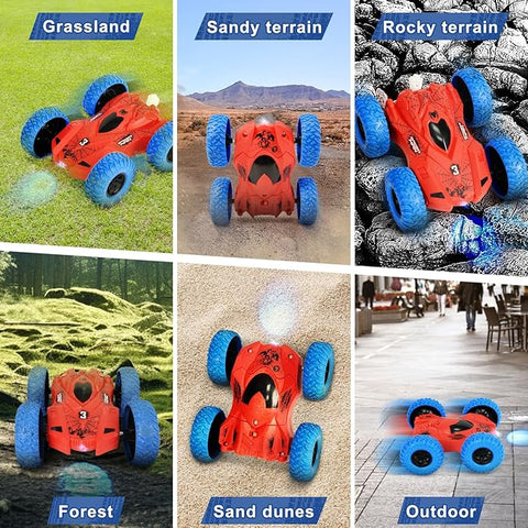 Rolling Double Sided Stunt Car - EKT3958