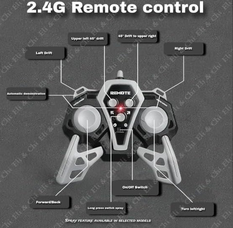 Stunt Car 360 Hand Sensor and Mist Spray - EKT3964