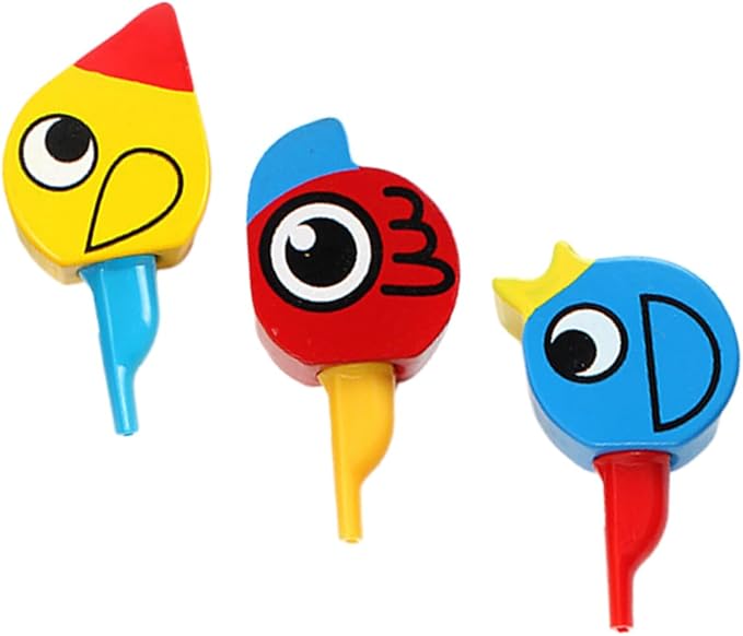 Wooden Bird Whistles For kids Random Design - EKT3965