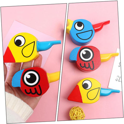 Wooden Bird Whistles For kids Random Design - EKT3965