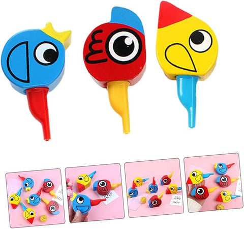 Wooden Bird Whistles For kids Random Design - EKT3965