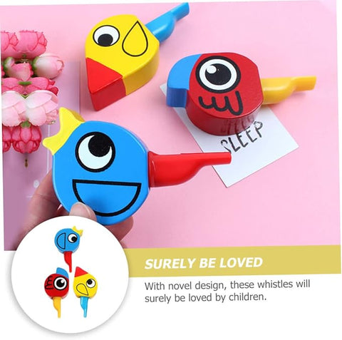 Wooden Bird Whistles For kids Random Design - EKT3965