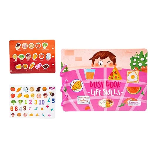 Busy Book For Toddlers Life Skills - EKT3975