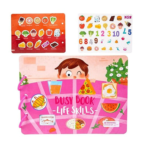 Busy Book For Toddlers Life Skills - EKT3975
