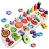 Rainbow Fruit Logarithmic Board - EKT3977