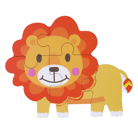 Zigsaw Animal Puzzle 6 In 1 - EKT3980