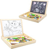 Multifunctional Magnetic Wooden Chalkboard Kids Educational Toys - EKT3982