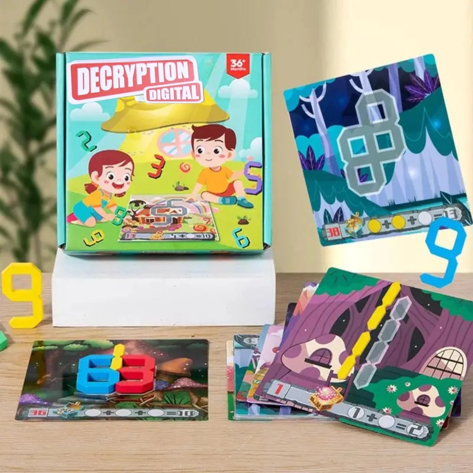 Text Decryption Puzzle Mathematical Decryption Puzzle - EKT3986 – Extrokids