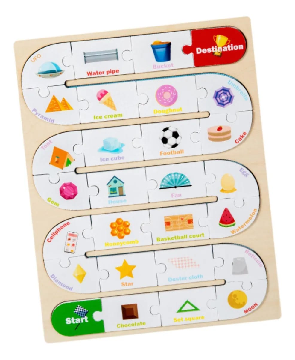 Wooden Jigsaw Puzzle - EKT3987