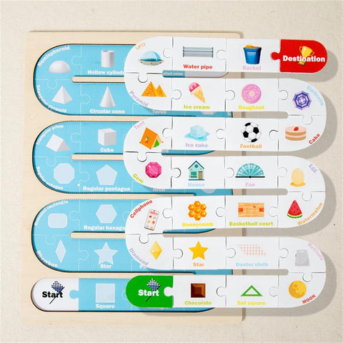 Wooden Jigsaw Puzzle - EKT3987