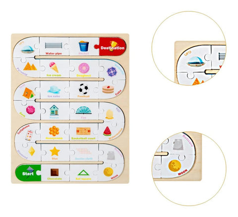 Wooden Jigsaw Puzzle - EKT3987