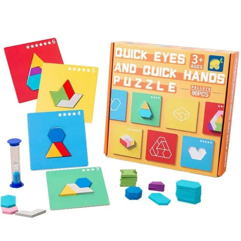 Quick Eyes And Quick Hands Puzzles - EKT3988