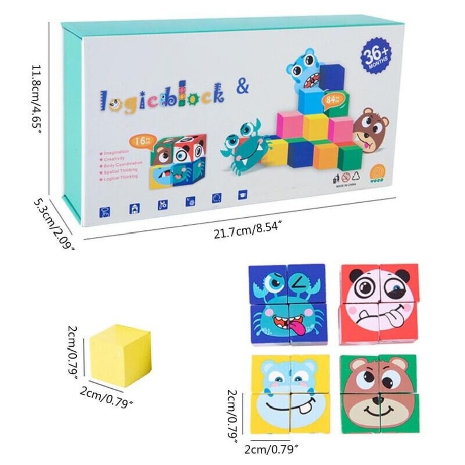 Rubik's Cube Logic Block - EKT3990