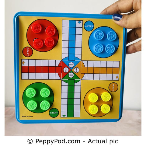Magnetic 2 In 1 Ludo And Snake N Ladder Game - EKT3991