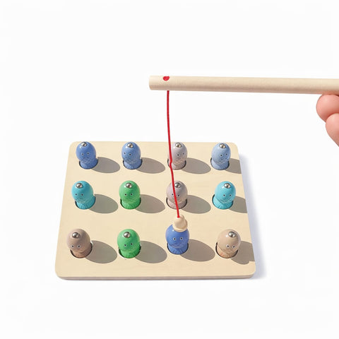 2 In 1 Magnetic Fishing And Four Color column Game - EKT3992