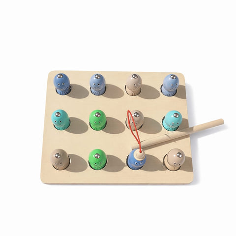 2 In 1 Magnetic Fishing And Four Color column Game - EKT3992