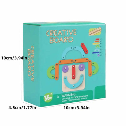 Wooden Change Collage ABCD - EKT3998