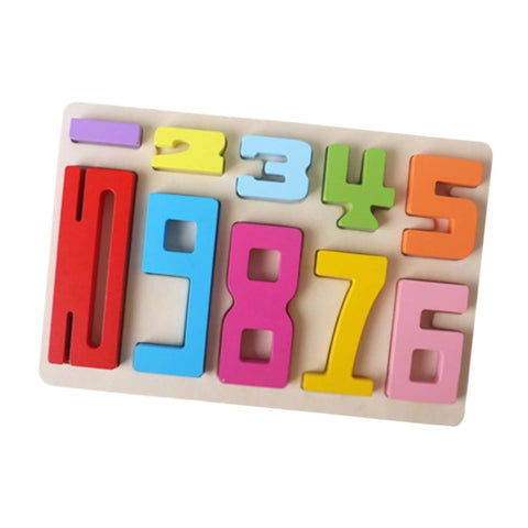 Wooden Number Puzzle - EKT4000