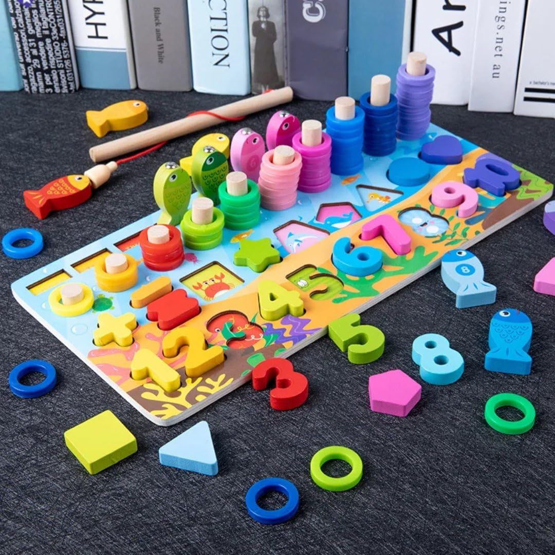 Six In One Matching Logarithmic Board - EKT4002 – Extrokids