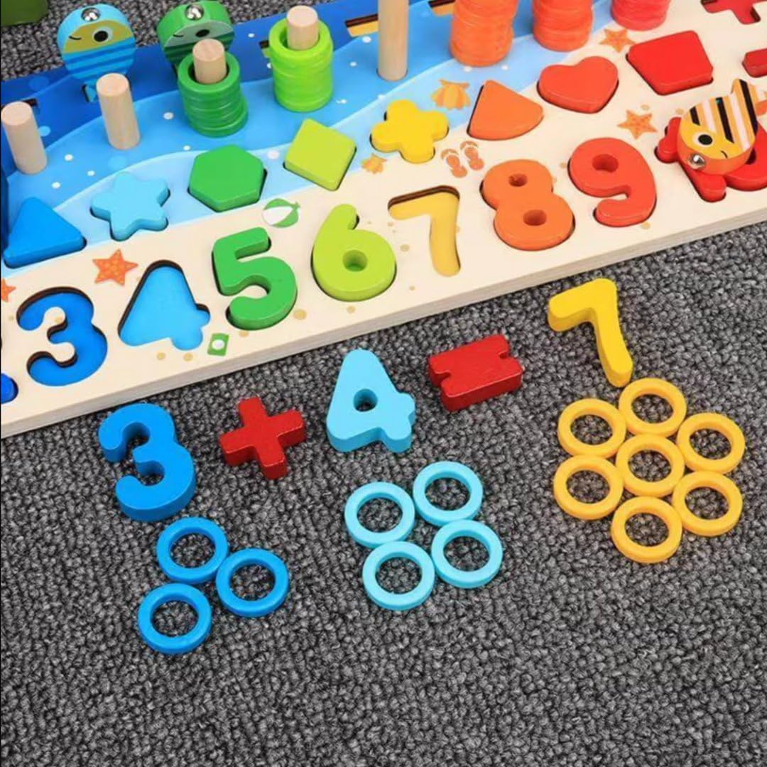 Six In One Matching Logarithmic Board - EKT4002