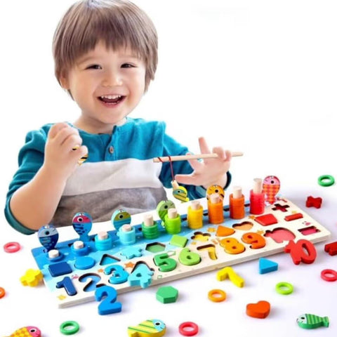 Six In One Matching Logarithmic Board - EKT4002